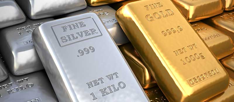 Gold and silver bullion