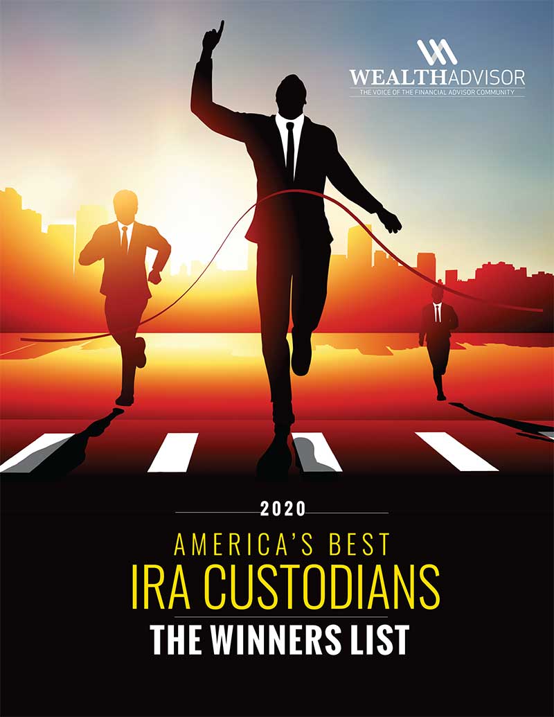 2020 America's Best IRA Custodians cover